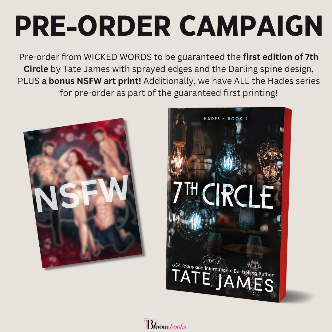 7th Circle by Tate James (First Edition Preorder) Hades #1