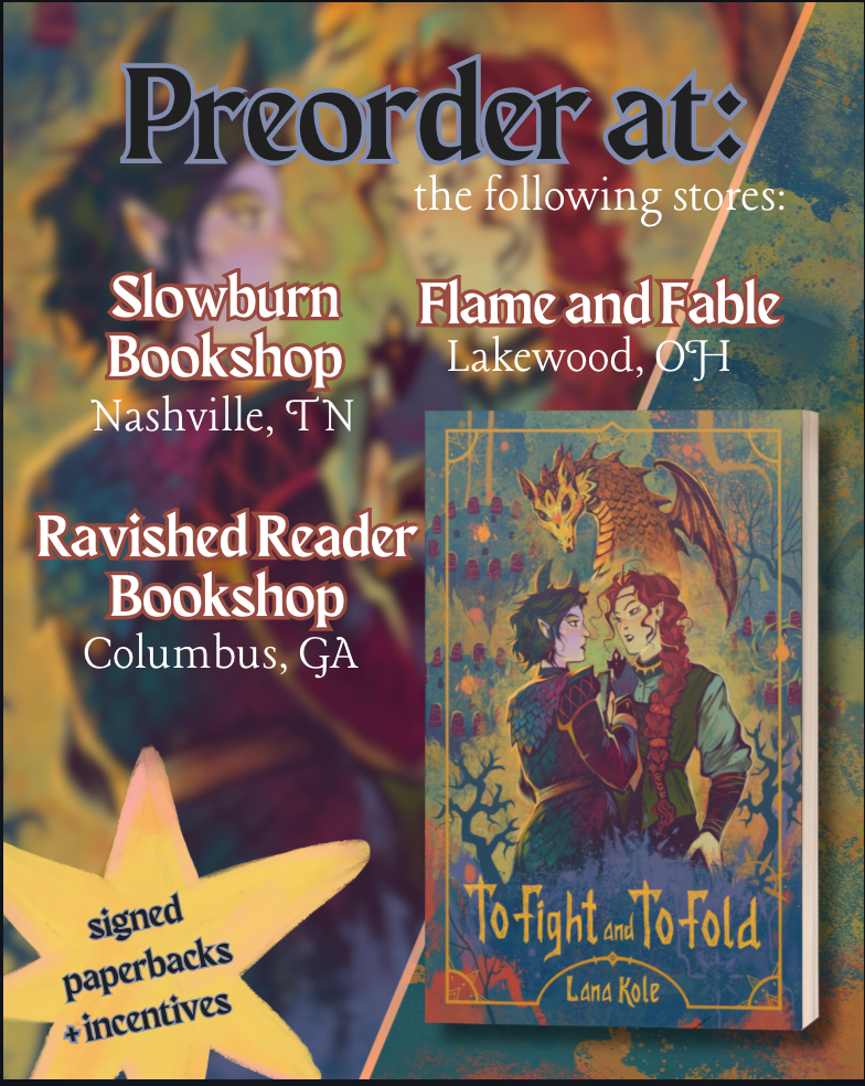 To Fight and to Fold by Lana Kole - Signed Preorder with Incentives by 8/1!