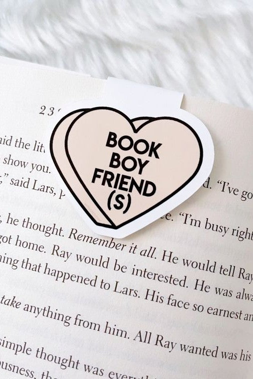 Candy Heart Magnetic Bookmarks