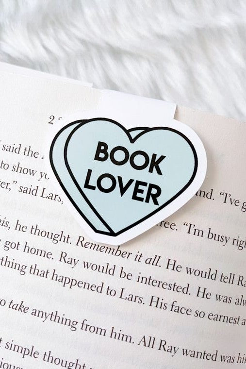 Candy Heart Magnetic Bookmarks