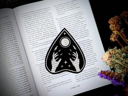 Clear Bookmarks - Magic Witch Hands Planchette Goth Gothic