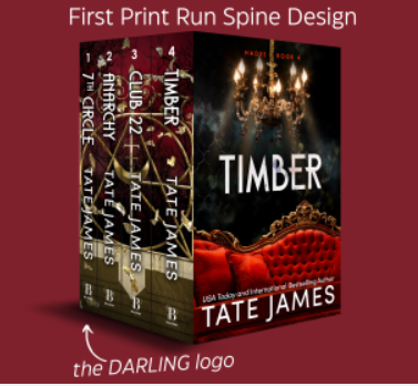 Timber by Tate James (First Edition Preorder) Hades #4
