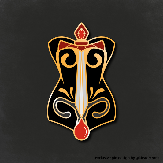 Menstruation Matters Enamel Pin (B Grade)