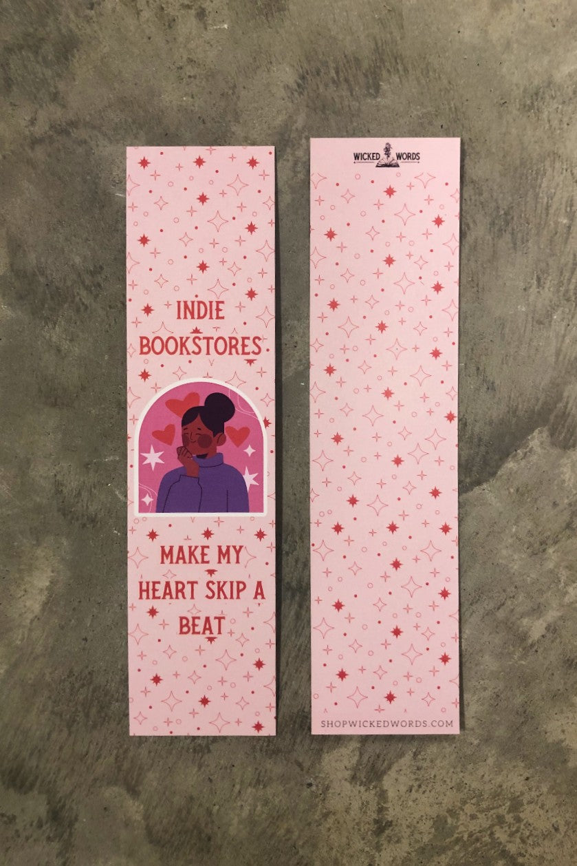 Indie Bookstore Love Bookmark