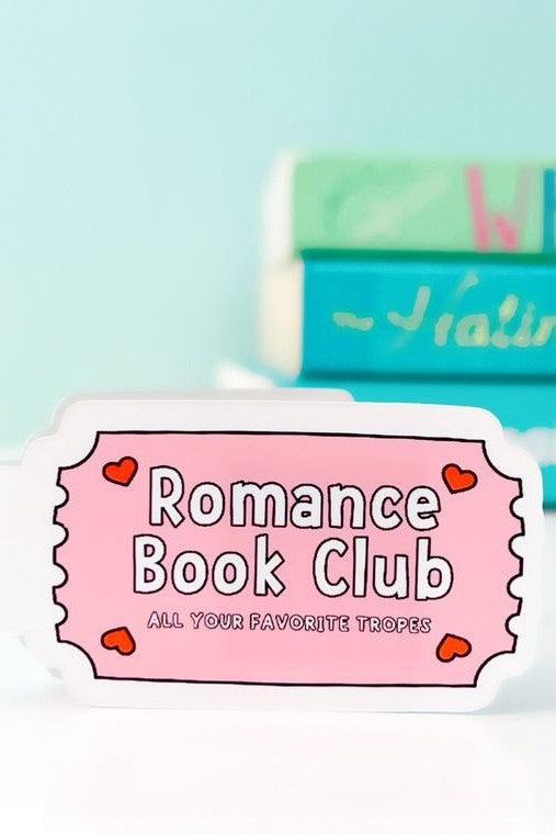 Romantic Book Club Magnetic Bookmark