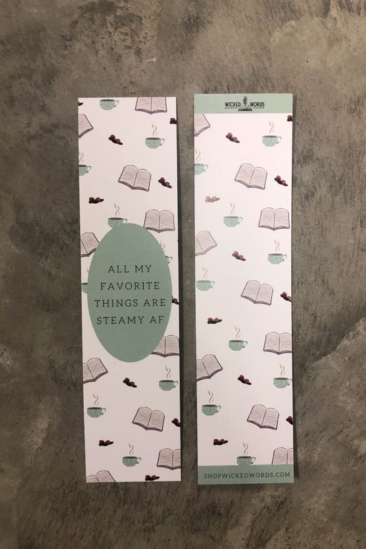 Steamy AF Bookmark